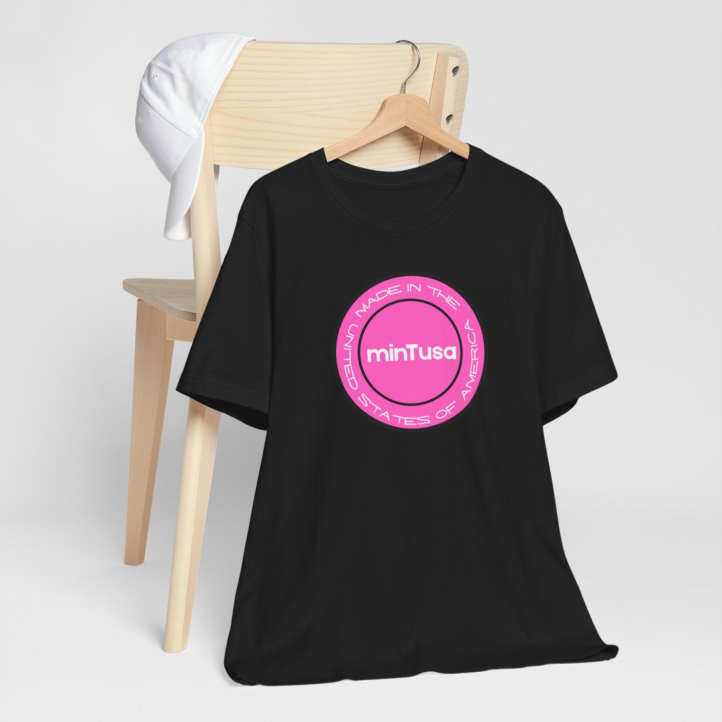 minTusa Pink Neon Pop Unisex T-shirt