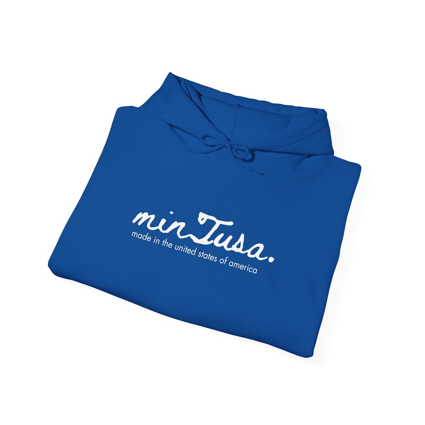 Classic minTusa Logo Cozy Unisex Hoodie – Perfect for Fall & Winter