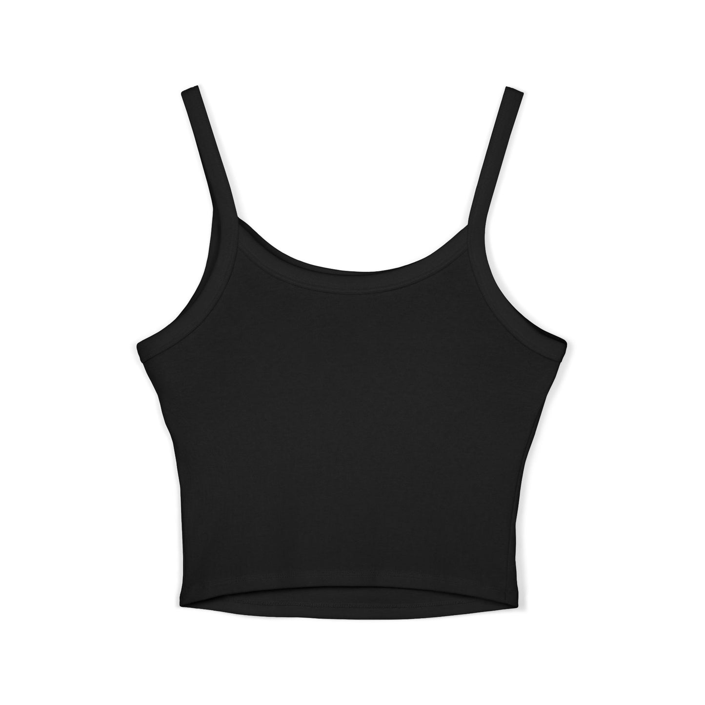 Chic minTusa Pink Neon Pop Spaghetti Strap Tank Top.