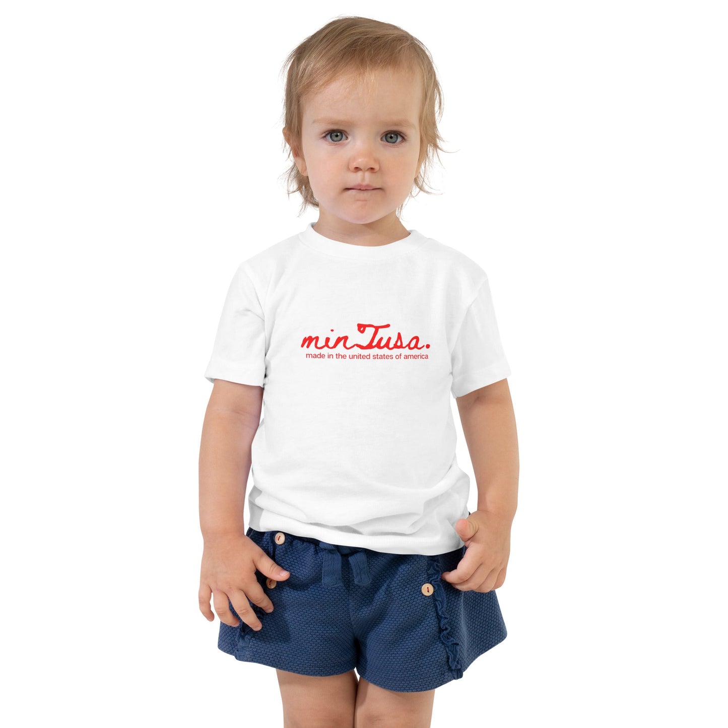 minTusa Original Brand Toddler Short Sleeve Tee myminTusa.com