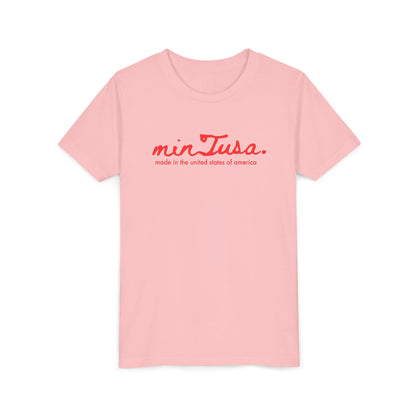 minTusa Kids Classic Logo Short Sleeve Tee
