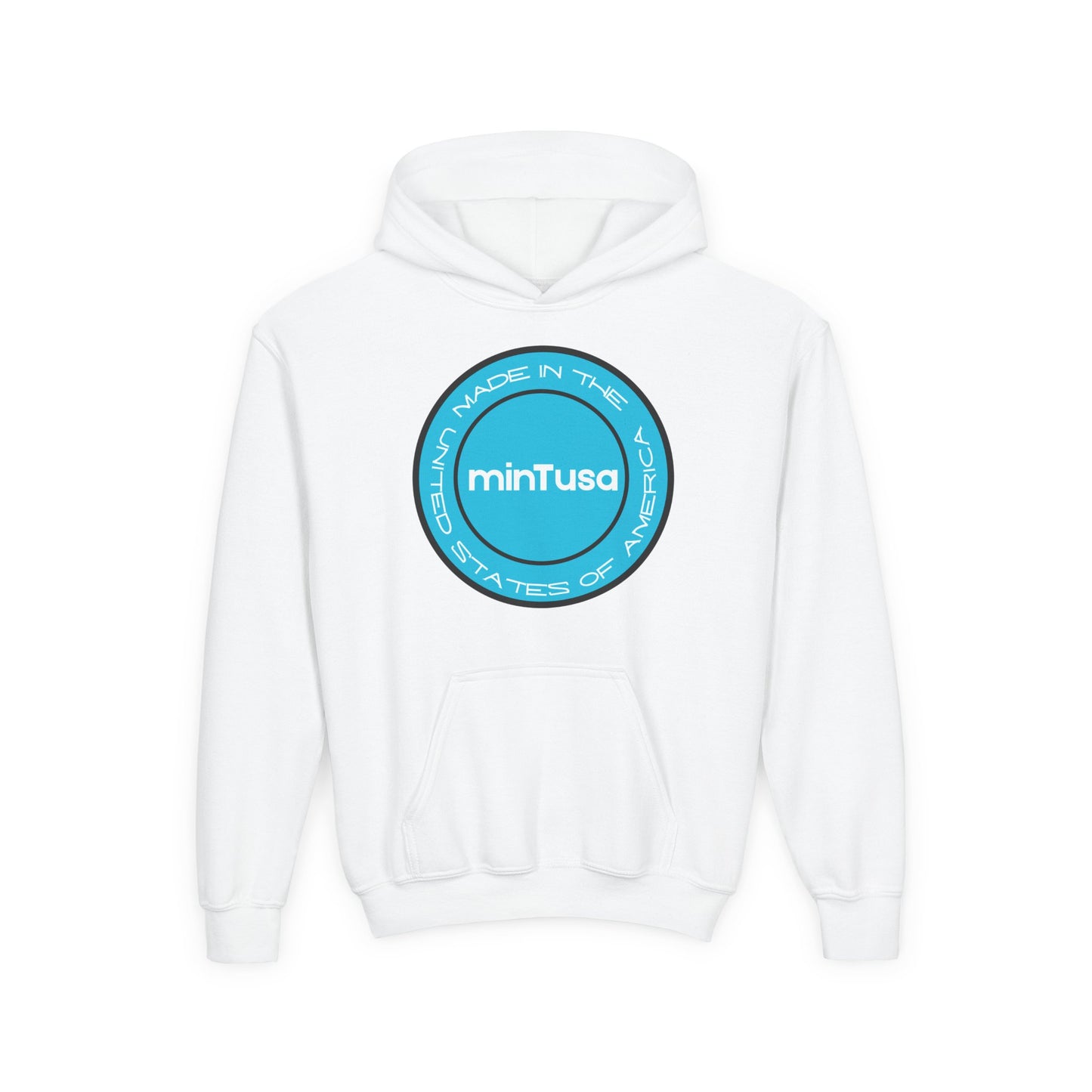 minTusa Cozy Cool Blue Sweatshirt for Kids
