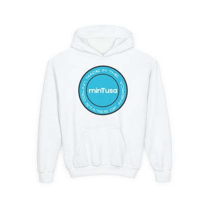 minTusa Cozy Cool Blue Sweatshirt for Kids