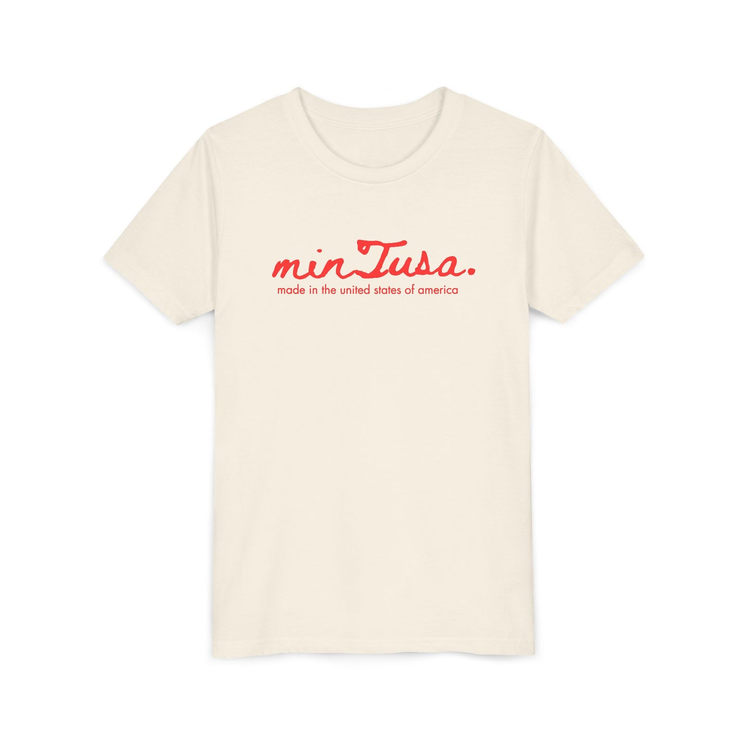 minTusa Kids Classic Logo Short Sleeve Tee