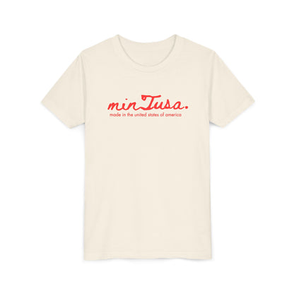 minTusa Kids Classic Logo Short Sleeve Tee