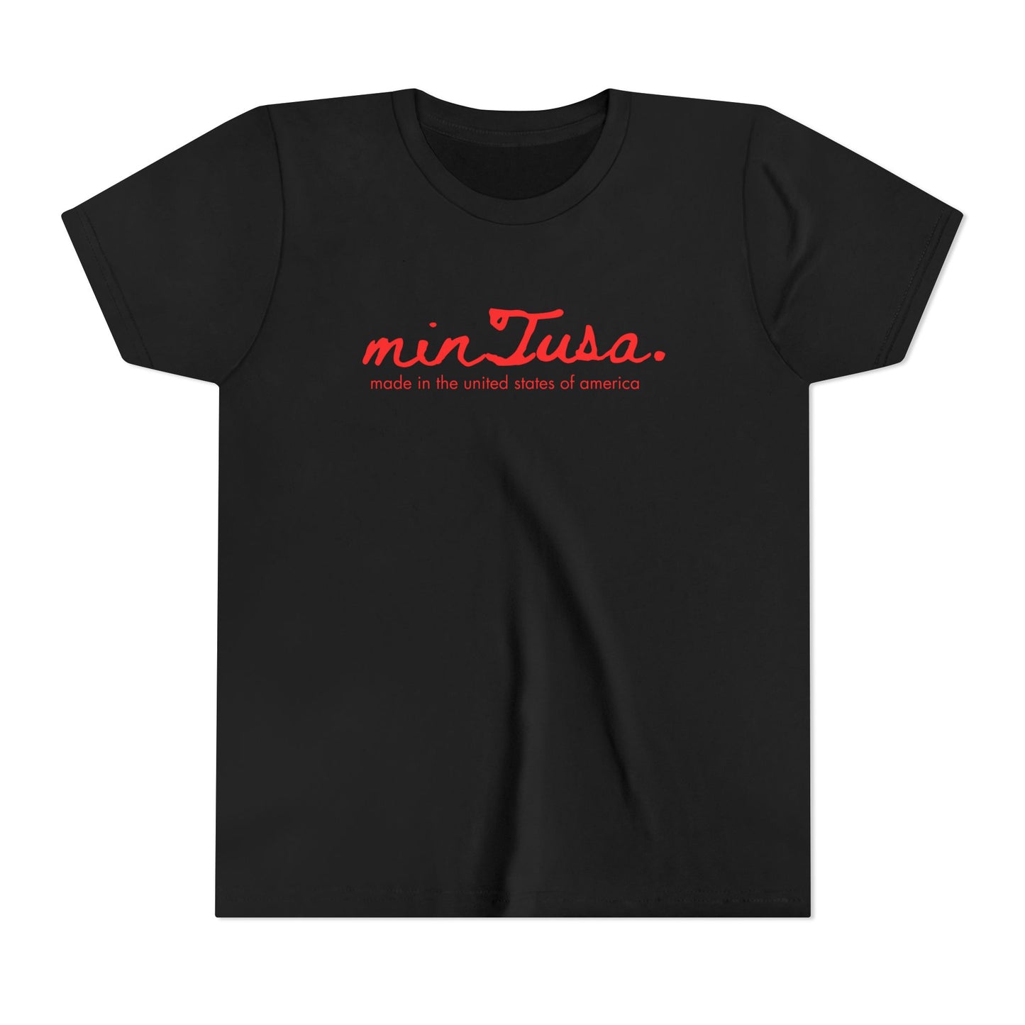 minTusa Kids Classic Logo Short Sleeve Tee