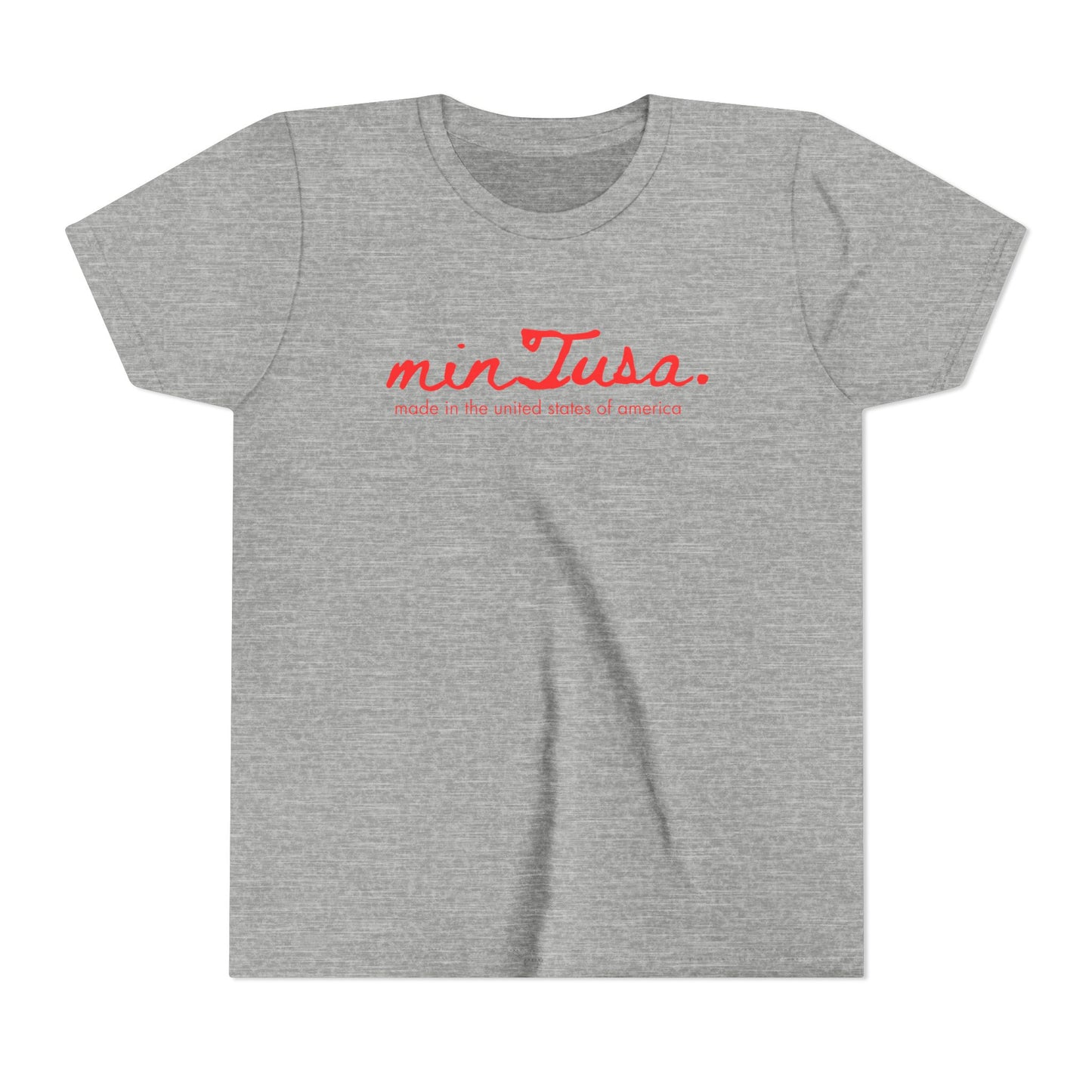 minTusa Kids Classic Logo Short Sleeve Tee