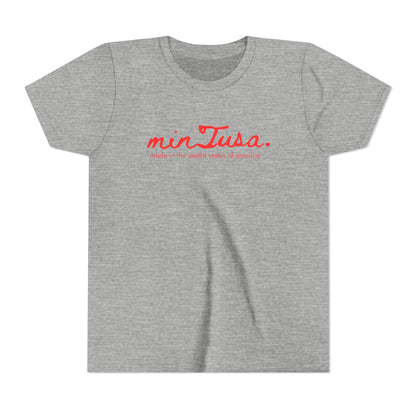 minTusa Kids Classic Logo Short Sleeve Tee