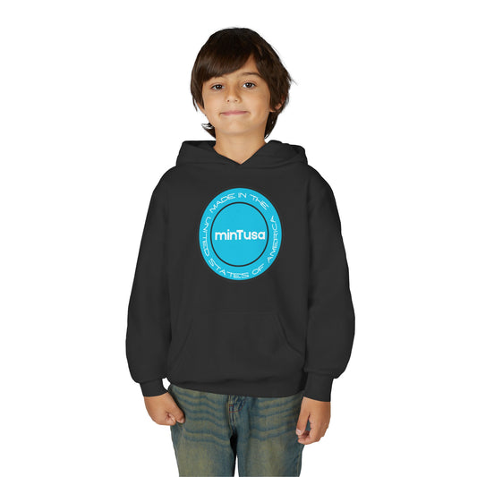 minTusa Cozy Cool Blue Sweatshirt for Kids