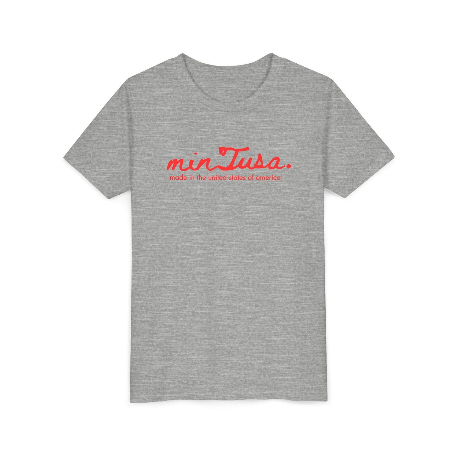 minTusa Kids Classic Logo Short Sleeve Tee