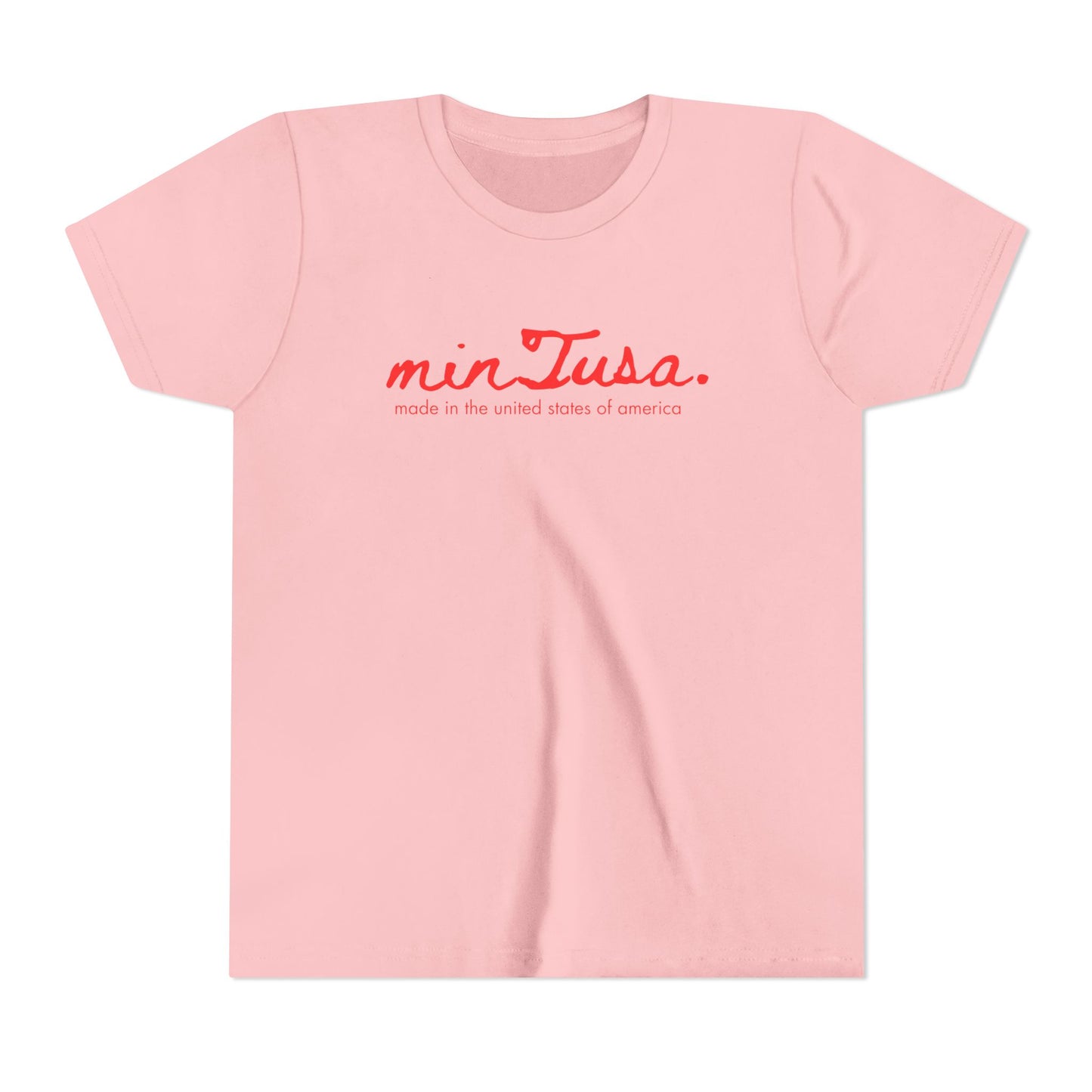 minTusa Kids Classic Logo Short Sleeve Tee