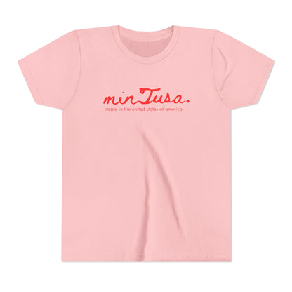 minTusa Kids Classic Logo Short Sleeve Tee