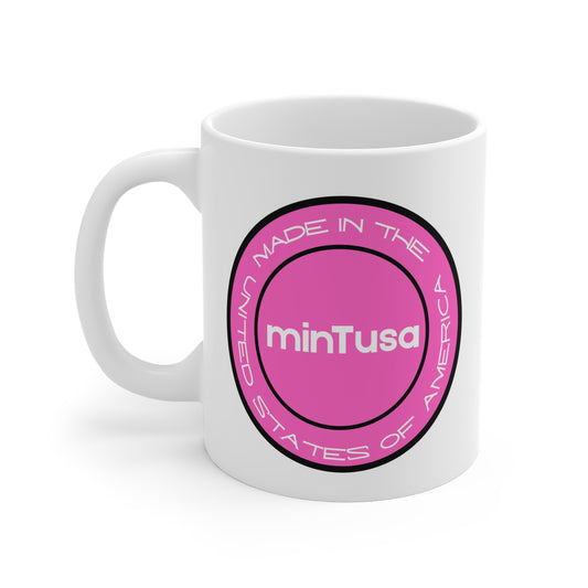 minTusa Pink Neon Pop Coffee Mug