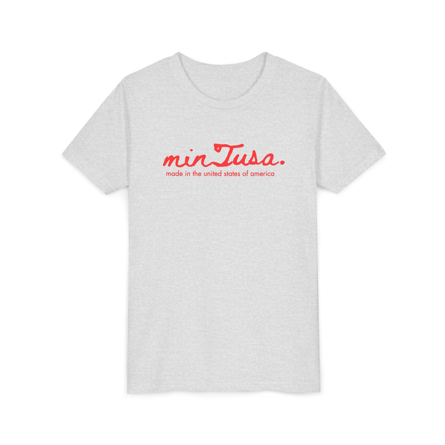 minTusa Kids Classic Logo Short Sleeve Tee
