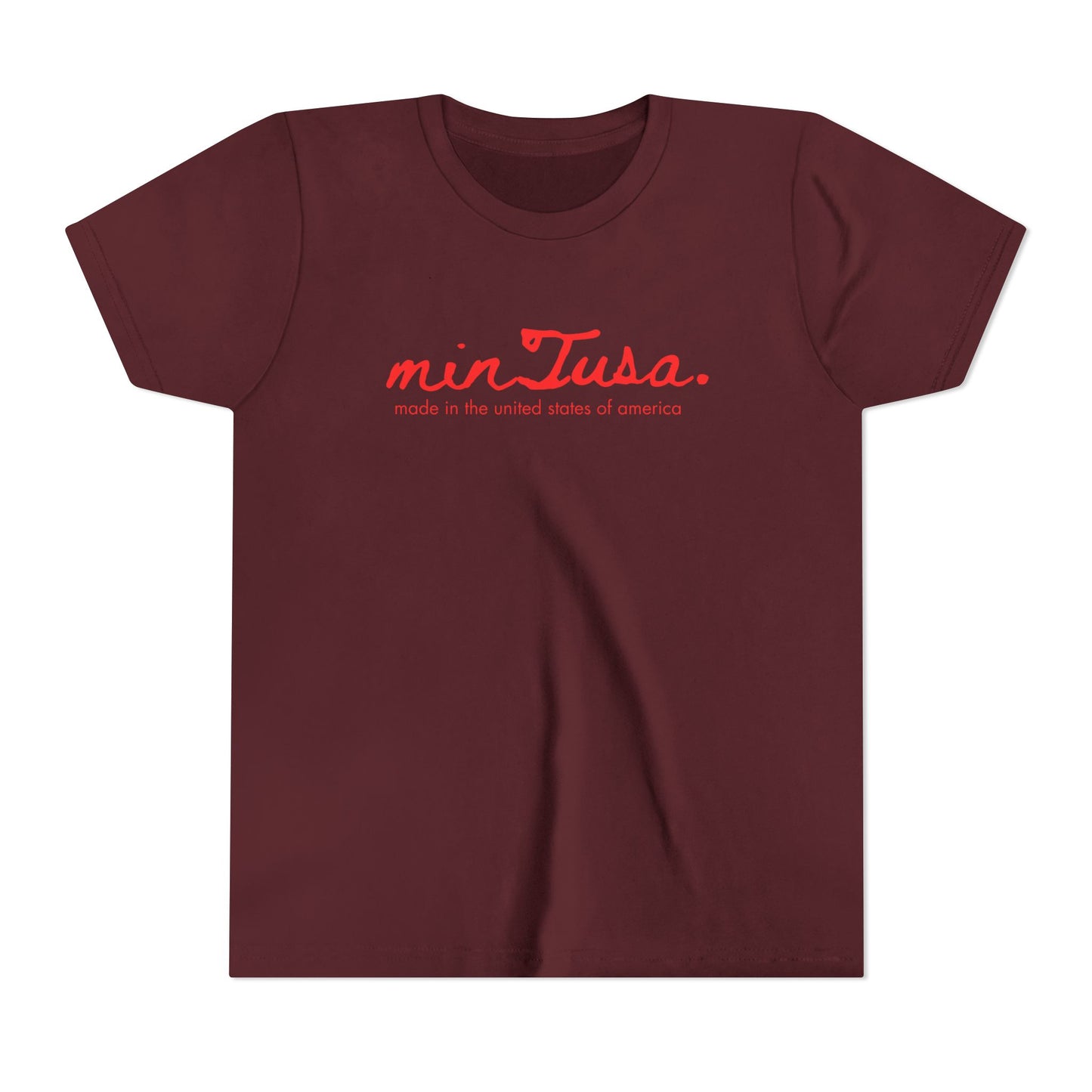 minTusa Kids Classic Logo Short Sleeve Tee