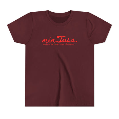 minTusa Kids Classic Logo Short Sleeve Tee