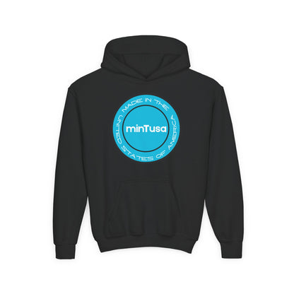 minTusa Cozy Cool Blue Sweatshirt for Kids
