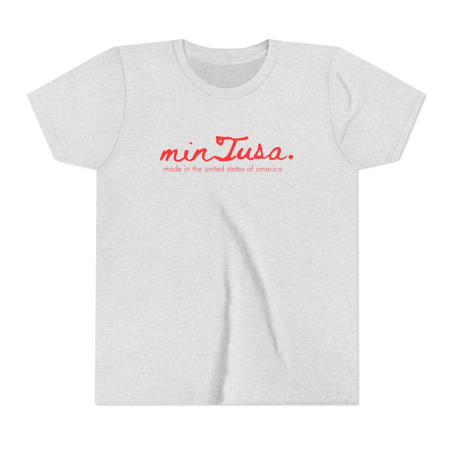 minTusa Kids Classic Logo Short Sleeve Tee
