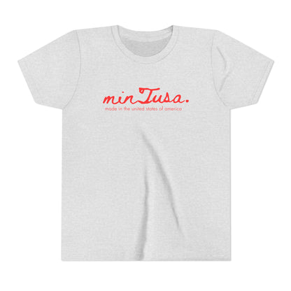 minTusa Kids Classic Logo Short Sleeve Tee