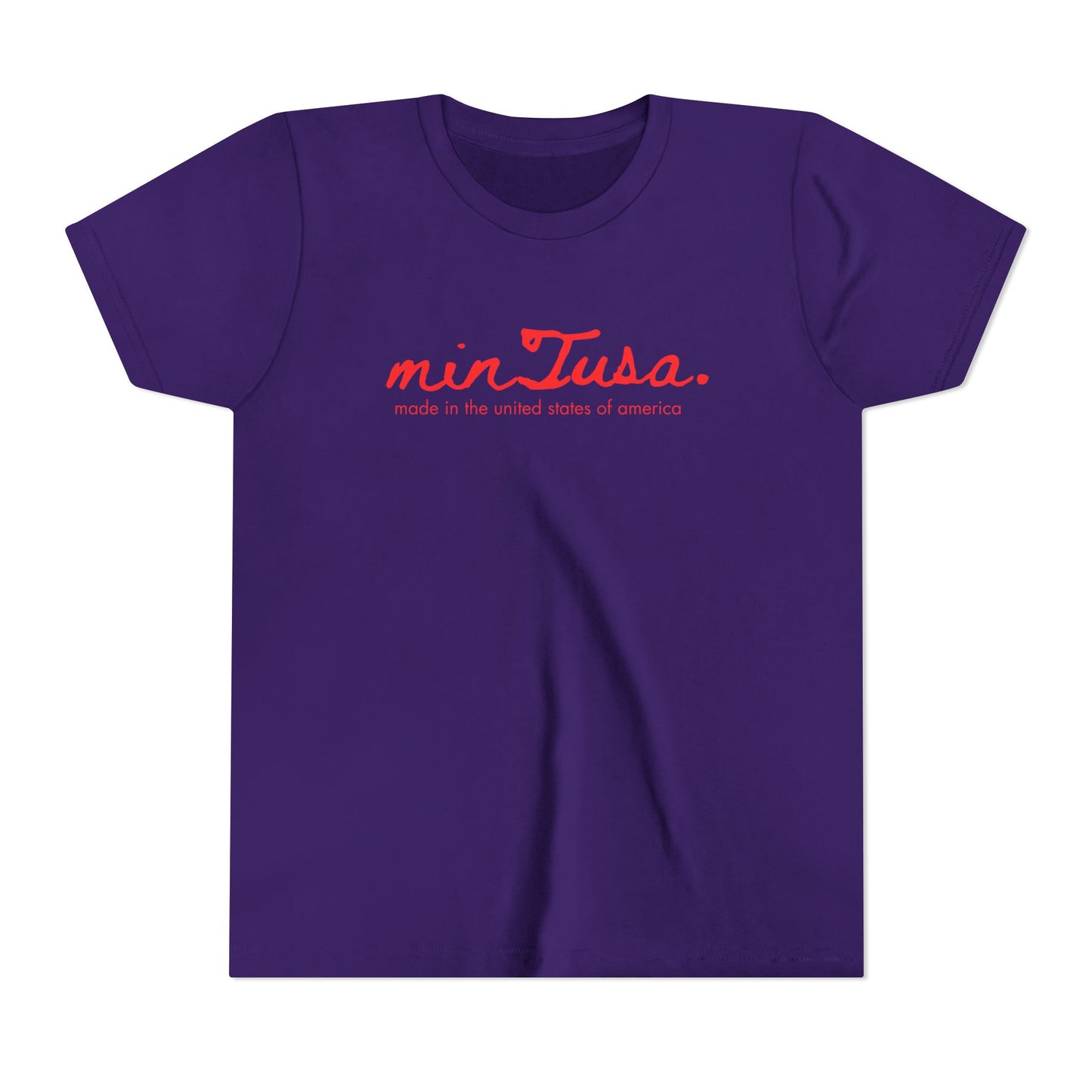 minTusa Kids Classic Logo Short Sleeve Tee