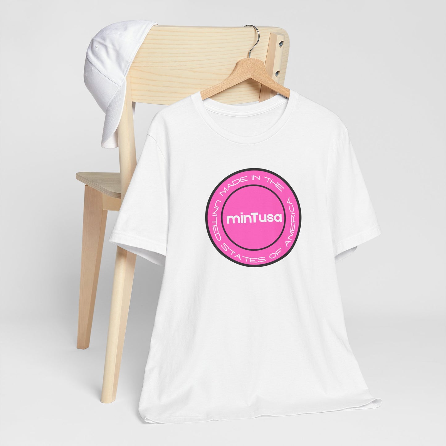 minTusa Pink Neon Pop Unisex T-shirt