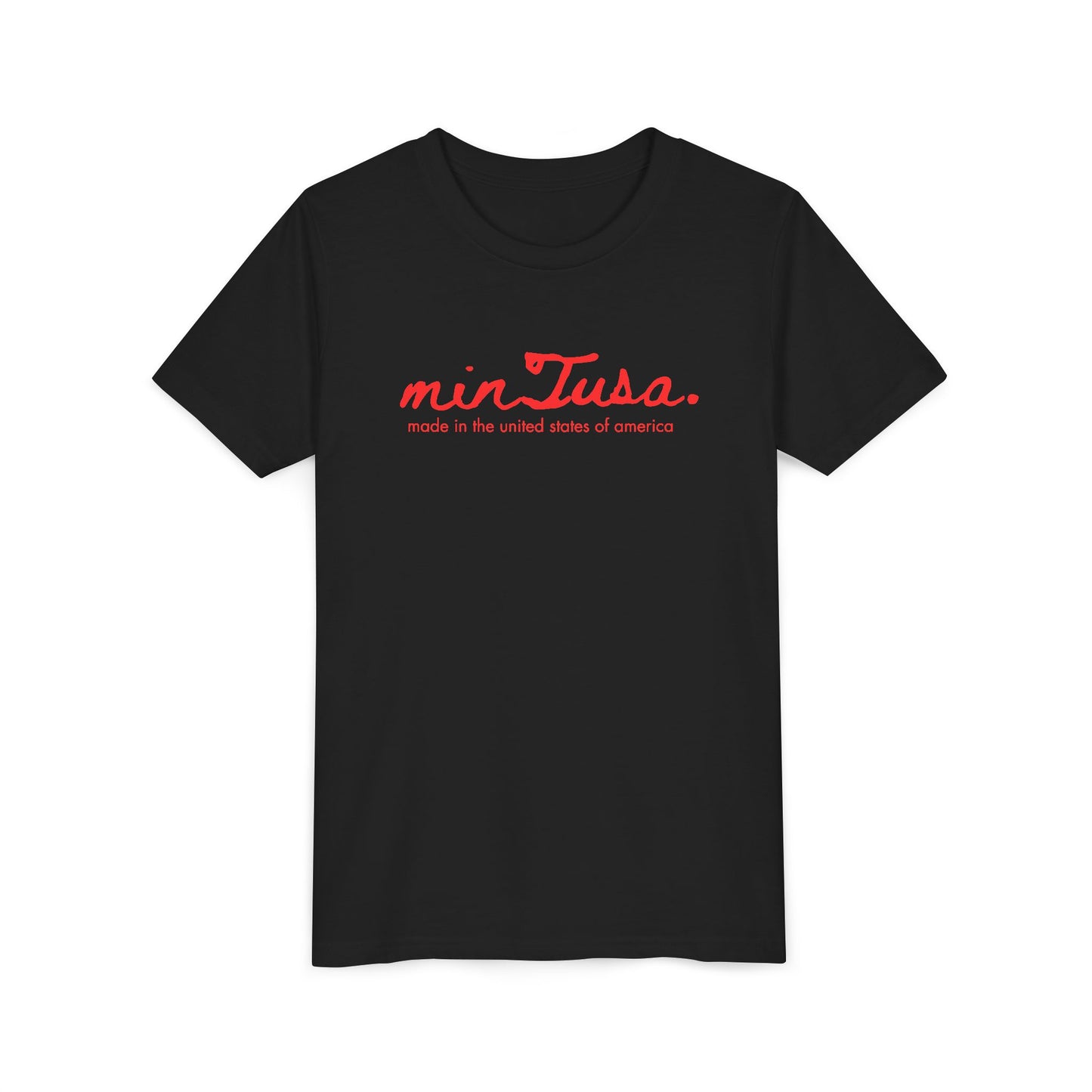 minTusa Kids Classic Logo Short Sleeve Tee