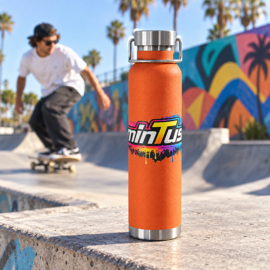 minTusa Splash Paint 26 Insulated Water Bottle