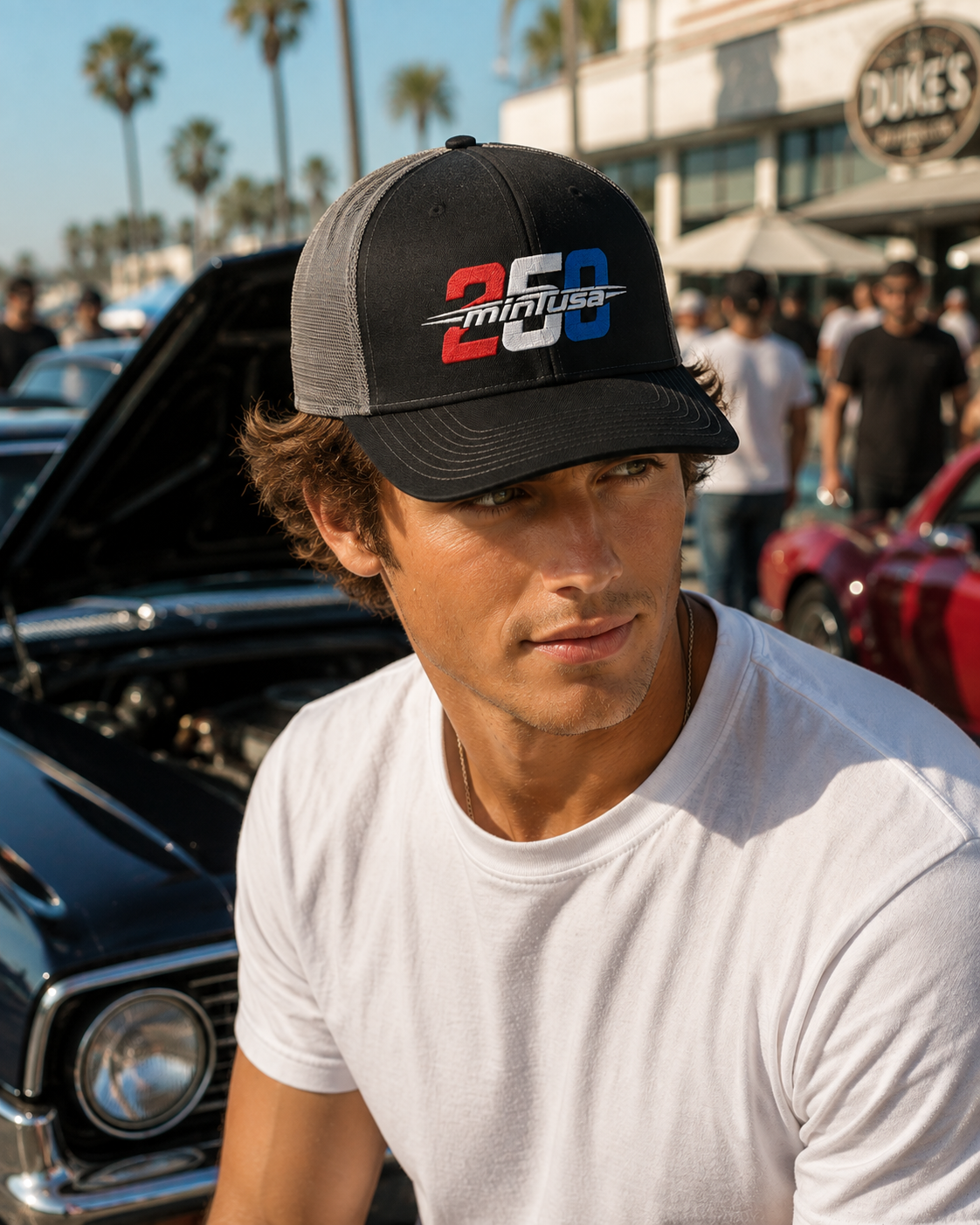 minTusa Celebrate 250 Trucker Cap – Heritage Embroidered
