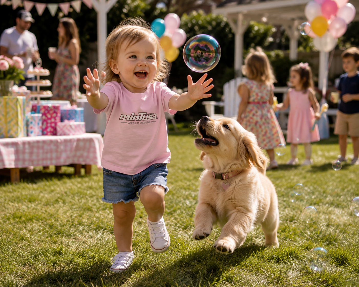 minTusa Toddler USA Tee
