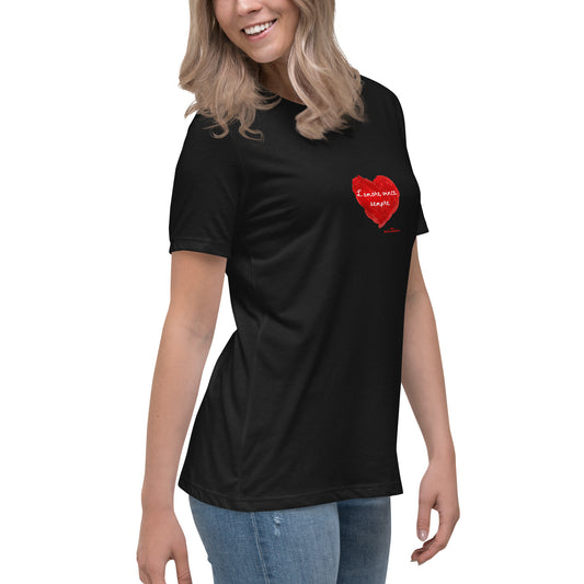 Love Always Wins, minTusa Women's Relaxed T-Shirt