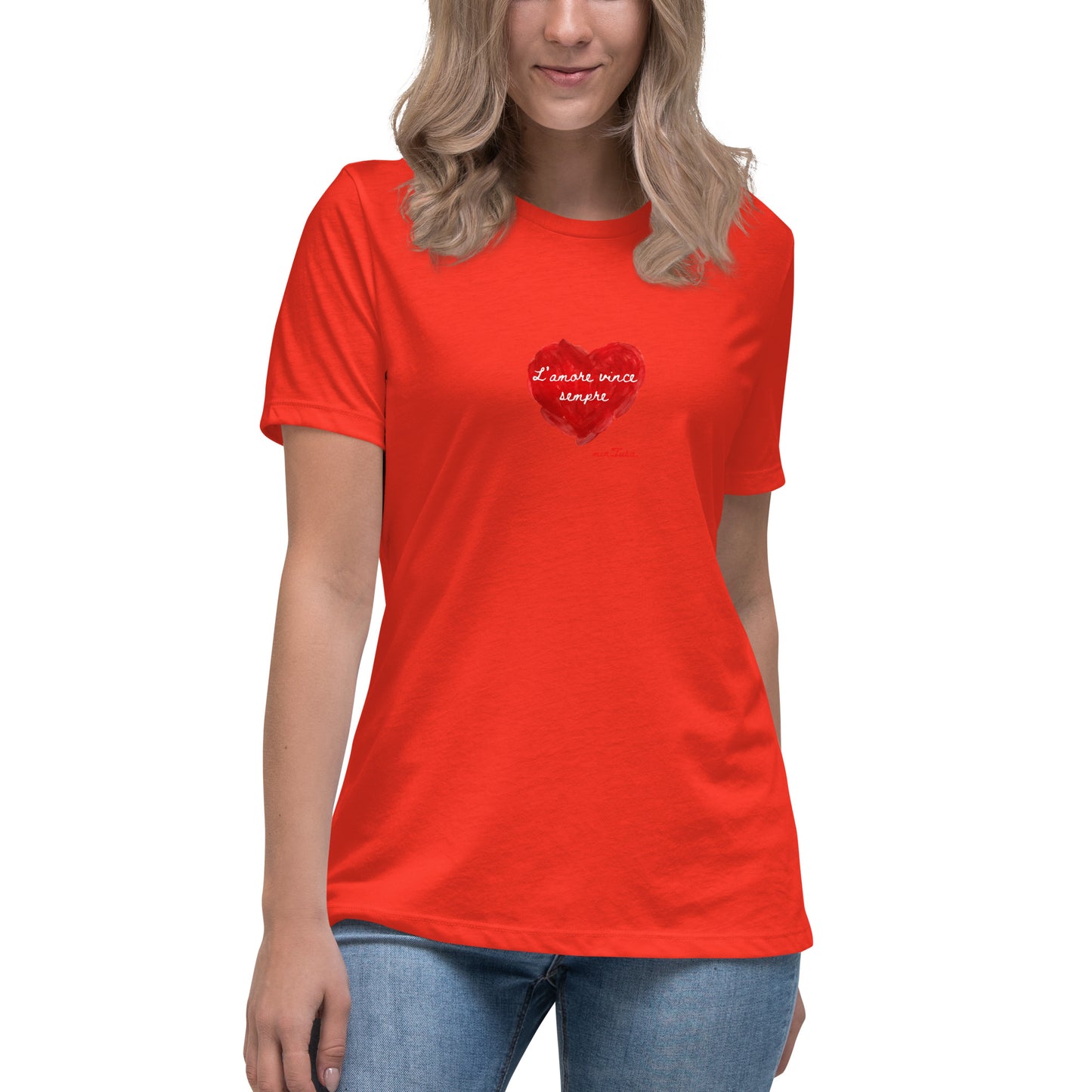 Love Always Wins, minTusa Women's Relaxed T-Shirt