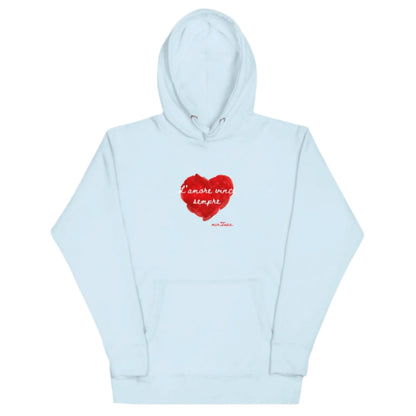 minTusa "L'amore Vince Sempre" (Love Always Wins) Women's Pullover Hoodie Womens Pull over hoodiemyminTusa.com