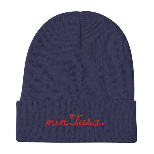 minTusa Original Brand Embroidered Beanie myminTusa.com