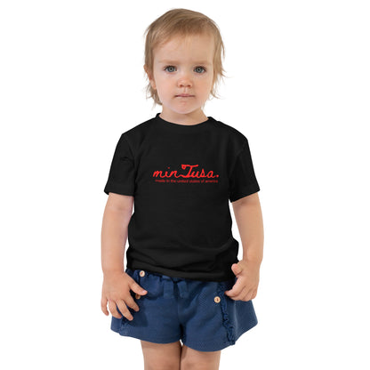 minTusa Original Brand Toddler Short Sleeve Tee myminTusa.com