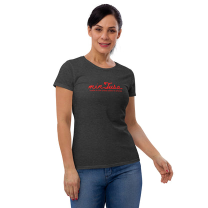 minTusa Original Brand Women's Short Sleeve Tee myminTusa.com