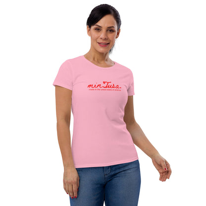 minTusa Original Brand Women's Short Sleeve Tee myminTusa.com
