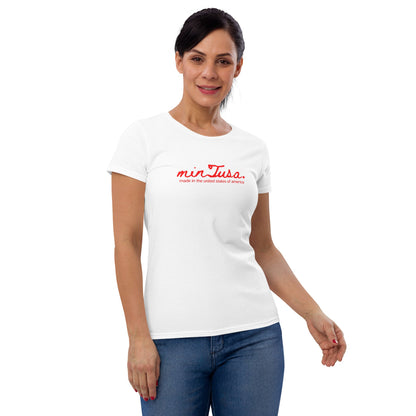 minTusa Original Brand Women's Short Sleeve Tee myminTusa.com