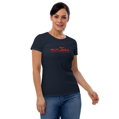 minTusa Original Brand Women's Short Sleeve Tee myminTusa.com
