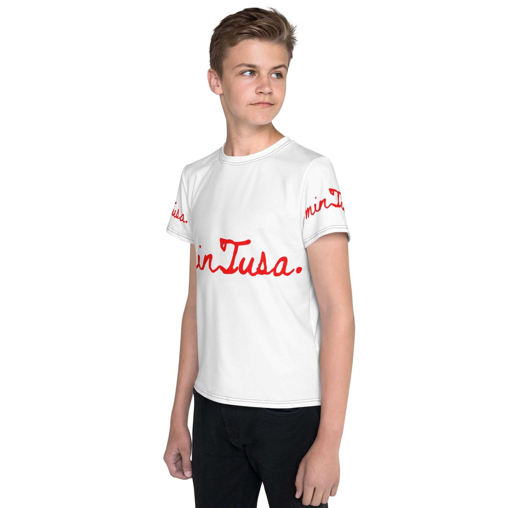 minTusa Original Brand Youth Crew Neck T-Shirt myminTusa.com