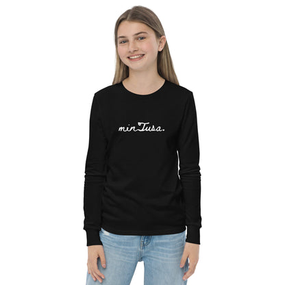 minTusa Original Brand Youth Long Sleeve Tee myminTusa.com
